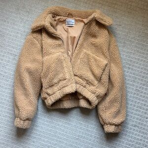 Tan Sherpa Urban Outfitters Jacket